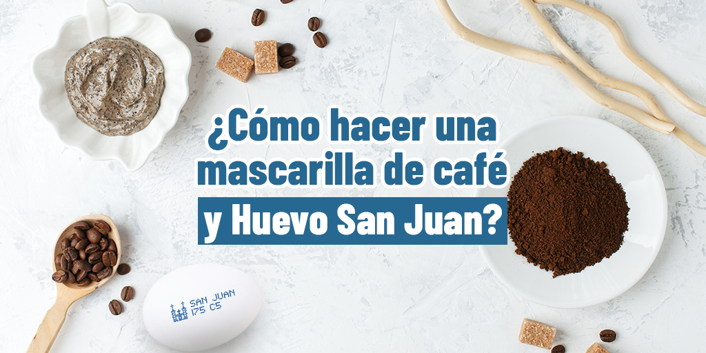 barba grueso Comprimir Cómo preparar una mascarilla de café y Huevo San Juan?